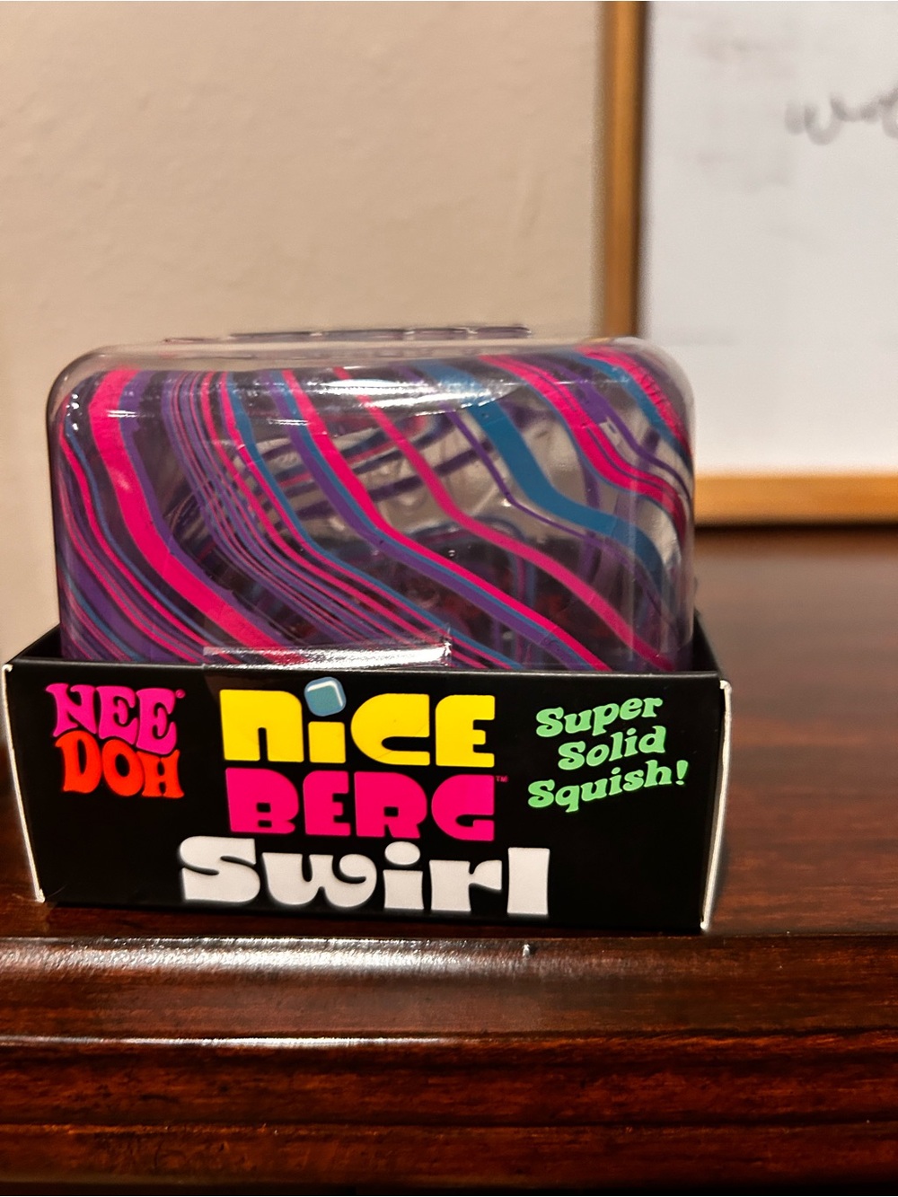 Needoh Nice Berg Swirl Solid Squish - new authentic